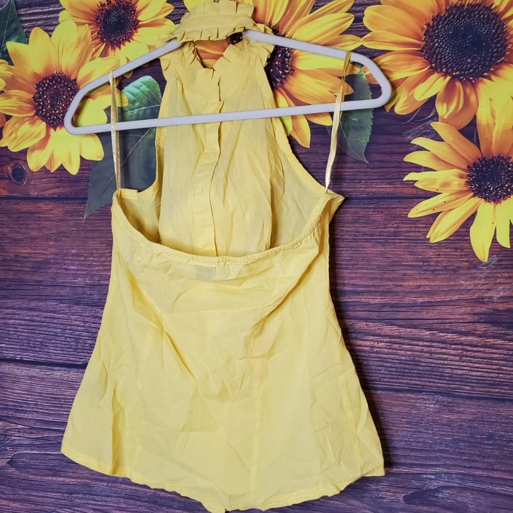 Aziz Ruffles Halter Top - Picture 8 of 8